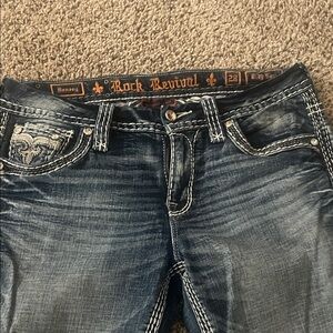 Rock Revival Women's Dark Blue Boot Cut Jeans